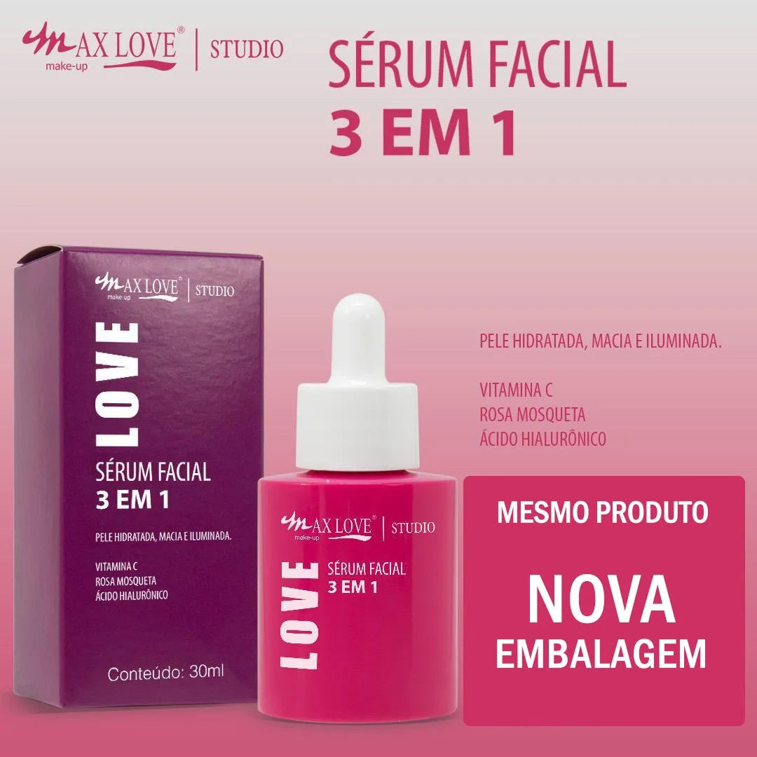 Kit c/ 3 Sérum Max Love